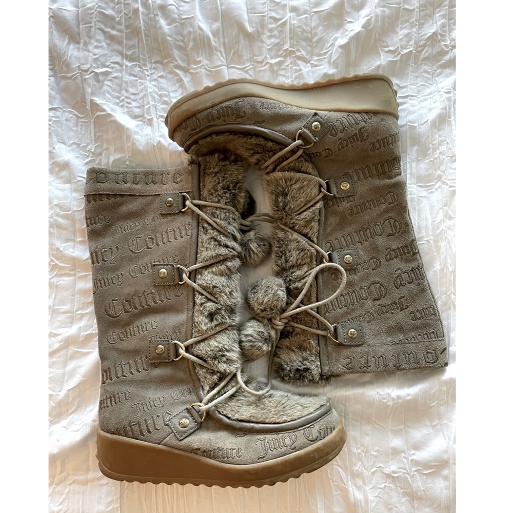Juicy Couture Fur Boots